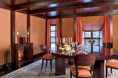 gorgeous rooms featuring warm colors  architectural digest