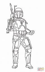 Coloring Pages Count Bane Cad Dooku Wars Star Fett Jango Printable Getdrawings Getcolorings sketch template