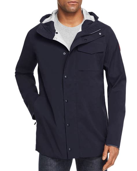 Canada Goose Nanaimo Lightweight Rain Jacket In Blue For