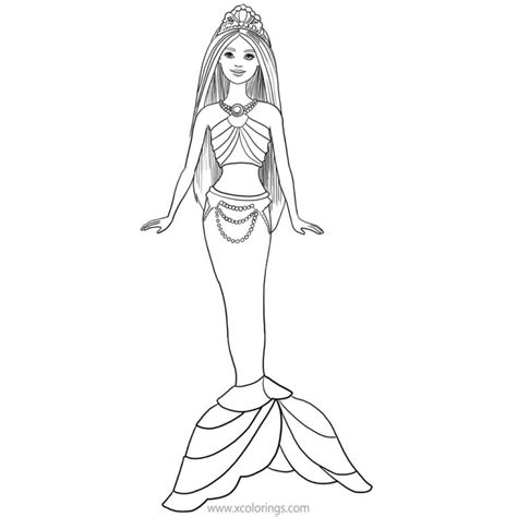 barbie mermaid coloring pages merliah  dolphin xcoloringscom