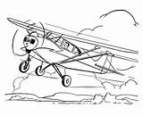 Piper Aircraft sketch template