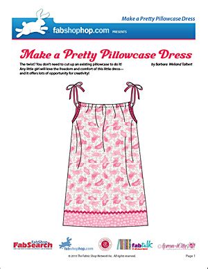 dress  pattern pillowcase  patterns