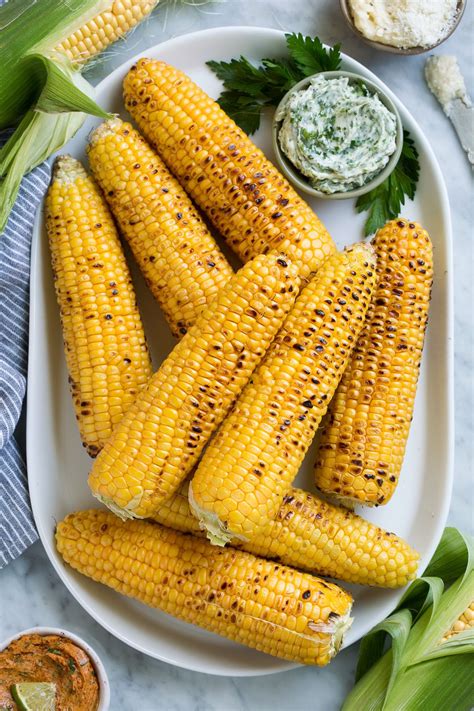 grilled corn     flavored butters grilled fruit grilled
