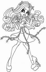 Rochelle Coloring Goyle Haunted Elfkena sketch template