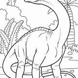 Coloring Apatosaurus Find Getcolorings Pages Getdrawings sketch template