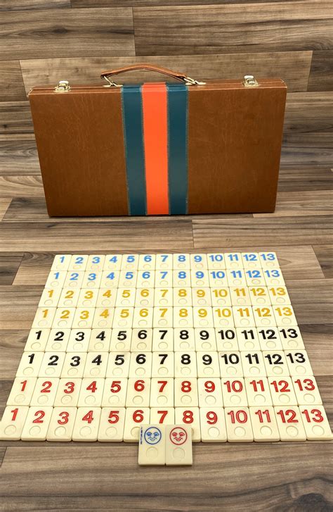 rummy game rules tiles rummikub large numbers edition brought