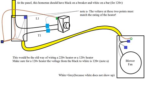 unit heaters electric wiring diagram