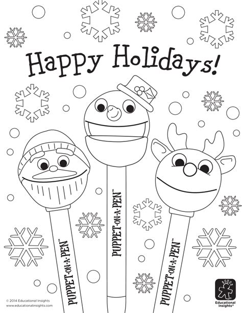 coloring pages  december holidays coloring home