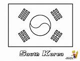 Korea Coreia Preschool sketch template