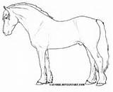 Welsh Shetland Cob Tegninger Hest Palomino Realistic Pferde Supercoloring Farvelægning sketch template