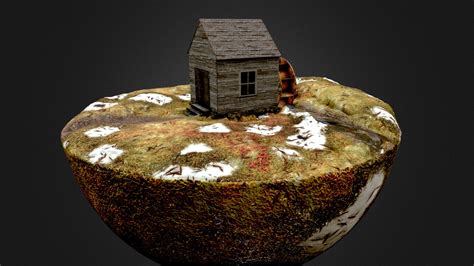 water mill 3d model by pozo3d [5145a52] sketchfab