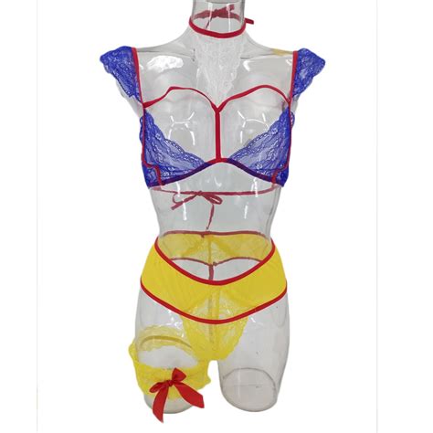 sexy lingerie women cosplay snow white costume sexy
