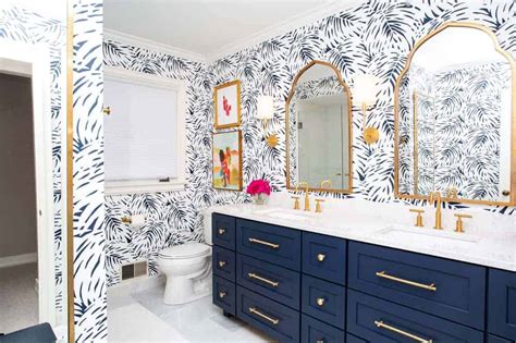 normal wallpaper   bathroom answered decor snob