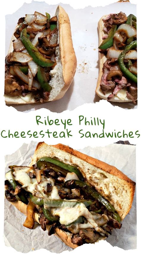 ribeye philly cheesesteak sandwiches in 2021 beef recipes easy steak