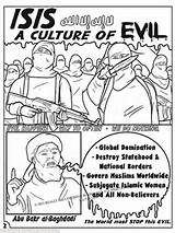 Coloring Book Isis Features Controversial Atrocities Committed Attacks Jihadi Cities Anti Western John Islamic Gone Has Beheadings Terror Group sketch template