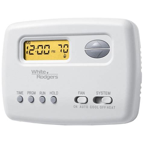 white rodgers thermostat   day program manual