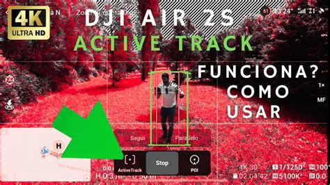 drone dji air  active track tutorial como usar youtube