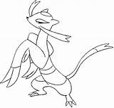 Pokemon Mienshao Coloring Pages Pokémon Morningkids sketch template