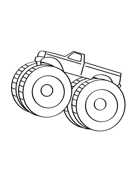 printable monster truck coloring pages  kids   monster