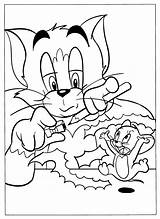 Jerry Tom Coloring Pages Disney Animated Coloringpages1001 Popular Cat sketch template