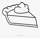 Pie Fetta Tart Crostata Clipartkey sketch template
