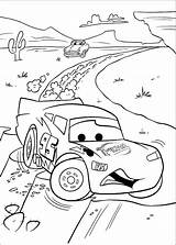 Mcqueen Almost Fall Down Coloring Pages Categories sketch template