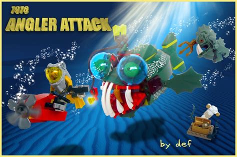 review  angler attack lego action  adventure themes eurobricks forums