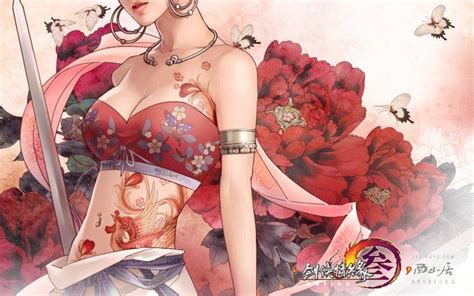 video games women tattoo sword anime sexy wallpapers hd desktop and mobile backgrounds