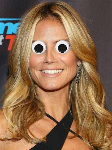 supermodels with googly eyes gallery