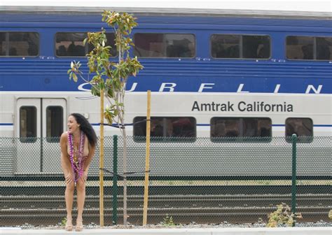 Annual Mooning Of Amtrak Fewer Bare Bottoms This Year – Orange County