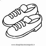 Vestiti Scarpa Pintar Disegno Misti Prendas Zapato Colorea Coloreatudibujo Clipartmag Niño Colorare sketch template