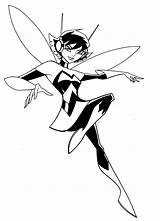 Wasp Ant Lucianovecchio Mightiest Dyne Gwen sketch template