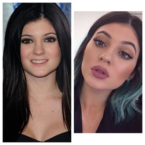 kylie jenner lips makeup and style