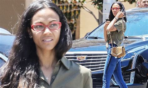 zoe saldana enjoys a lunch date with husband marco perego daily mail