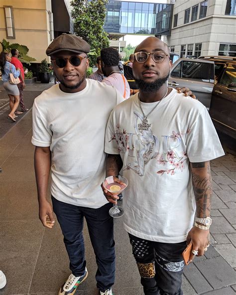 ubi franklin and davido hang out in houston celebrities