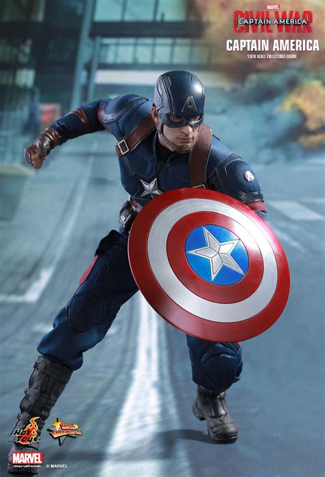 Toyhaven Hot Toys Mms350 Captain America Civil War 1 6