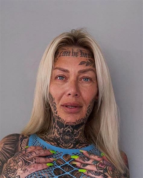 britain s most tattooed woman hits back at trolls who say she ll regret
