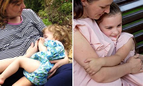mum who was slammed as disgusting for breastfeeding her five year old
