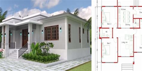 modern  bedroom house plan pinoy house designs