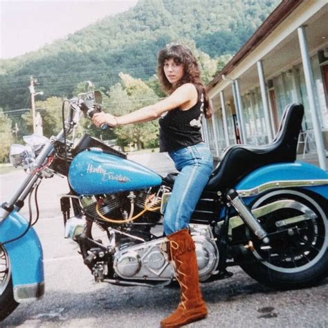 women riders on vintage motorcycles