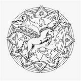 Mandala Horse Coloring Pages Printable Filminspector sketch template