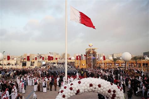 qatar national day street banner programme   company