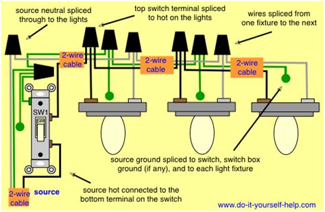 wiring diagram  multiple light fixtures kitchen premodel pinterest diagram lights