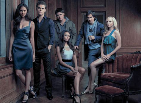The Vampire Diaries Cast Season 1 By Andrewthealien On