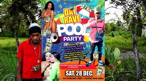 day rave pool party ad westmoreland jamaica youtube