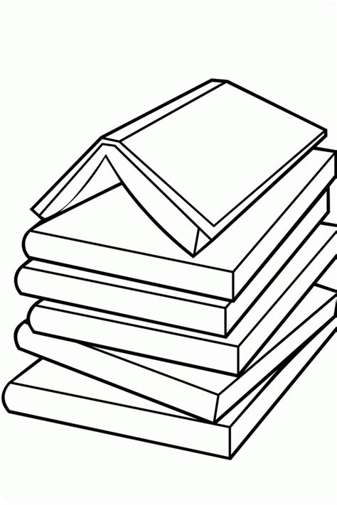 open book coloring page coloring home