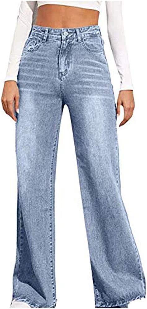 dames jeans losse retro broek harajuku broek casual broek slim street stijl broek rechte denim