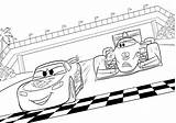 Mcqueen Rayo Saetta Pixar Bestcoloringpagesforkids Cortos Cars2 Truck článok Prevzatý Mack Gratistodo sketch template