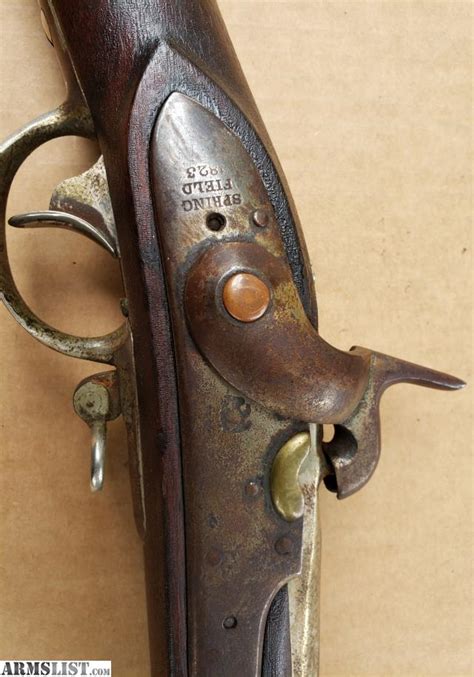 armslist for sale 1823 springfield musket