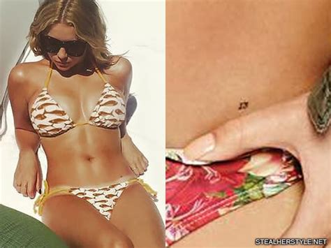 ashley benson number stomach tattoo steal her style